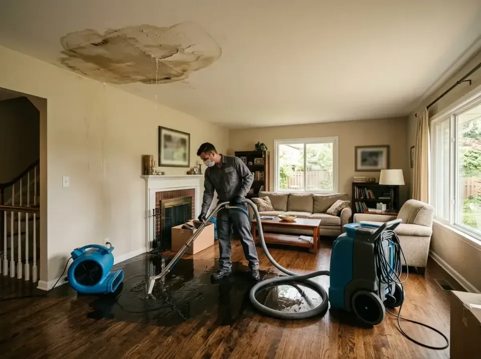 attic-pipe-burst-ceiling-drip-008 — frequently asked questions, Water Damage Restoration & Carpet Care in Fulton, NY